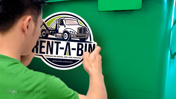 Permanent Sticker Application