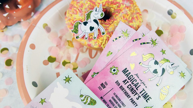 Personalized Party Blog