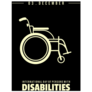 Persons With Disabilities Day Illustration Sticker