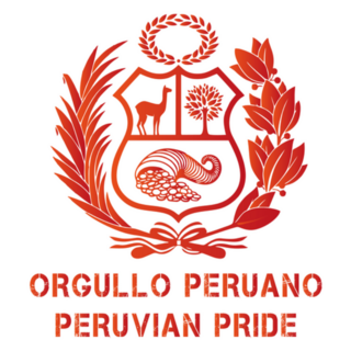 Peru Coat Of Arm Illustration Sticker