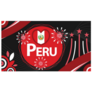 Peru National Day Banner Sticker