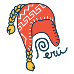 Peru Traditional Andean Hat Sticker