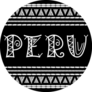 Peru Travel Illustration Sticker