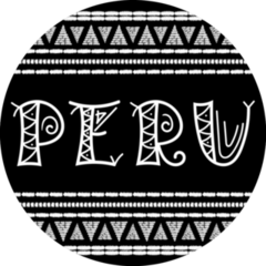 Peru Travel Illustration Sticker