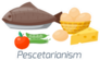 Pescetarianism Food Sticker