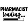 Pharmacist Loading… Lettering Sticker