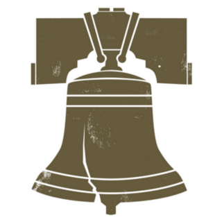 Philadelphia Bell Isolated Illustration Pennsylvania Sticker