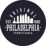 Philadelphia Pennsylvania Skyline Typography Sticker