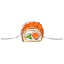 Philadelphia Sushi Roll Sticker
