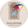 Philippine Banner Sticker