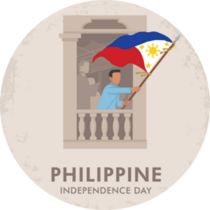 Philippine Banner Sticker