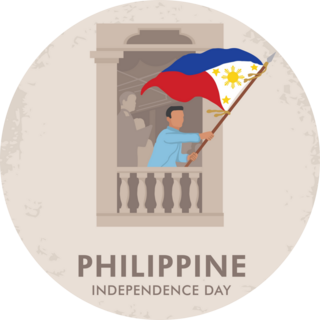 Philippine Banner Sticker