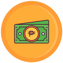 Philippine Money Icon Sticker