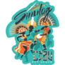 Philippine Teal Sinulog Sticker