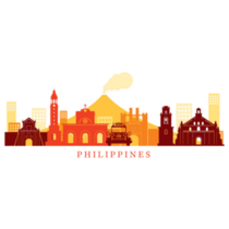 Philippines Architecture Sticker