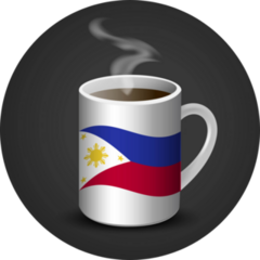 Philippines Coffee Sticker