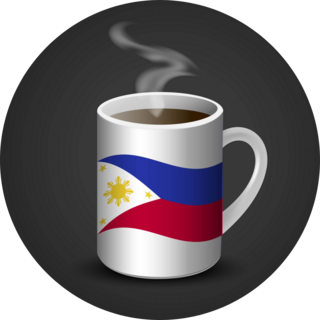 Philippines Coffee Sticker