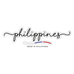 Philippines Cursive Sticker