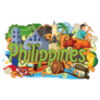 Philippines Doodle Sticker