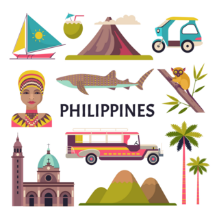 Philippines Famous Icon Sticker
