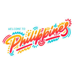 Philippines Font Sticker