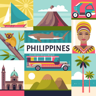 Philippines Poster Sticker