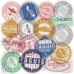 Philippines Stamps Sticker