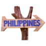 Philippines Wooden Sticker
