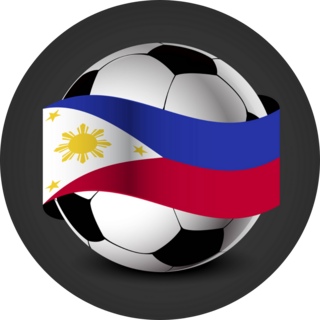 Phillipines Flag Football Sticker