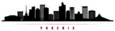 Phoenix Skyline Horizontal Arizona Sticker