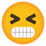 Phone Emoji Sticker Angry Grinding Teeth
