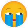 Phone Emoji Sticker Cry Me a River