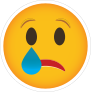 Phone Emoji Sticker Crying