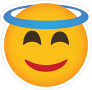 Phone Emoji Sticker Halo