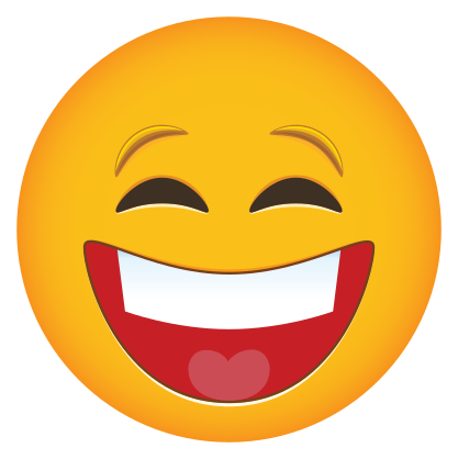 Phone Emoji Sticker Laughing Hard