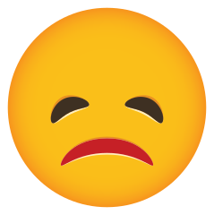 Phone Emoji Sticker Pouting