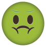 Phone Emoji Sticker Puking