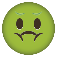 Phone Emoji Sticker Puking