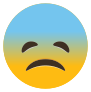 Phone Emoji Sticker Sad