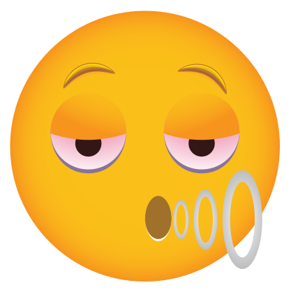 Phone Emoji Sticker Smoking