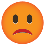 Phone Emoji Sticker Unhappy