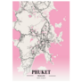 Phuket - Thailand Neapolitan City Map Sticker