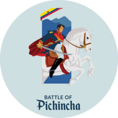 Pichincha Day Ecuador Sticker
