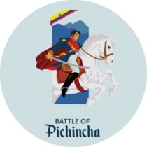 Pichincha Day Ecuador Sticker