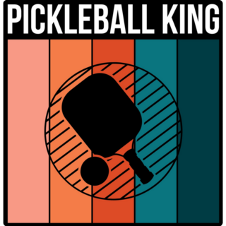 Pickleball King Sticker