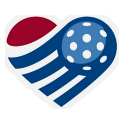 Pickleball Lover Moving Ball Sticker