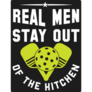 Pickleball Men Stay Out Sticker