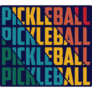 Pickleball Rainbow Sticker