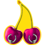 Pierced Cherries Sticker