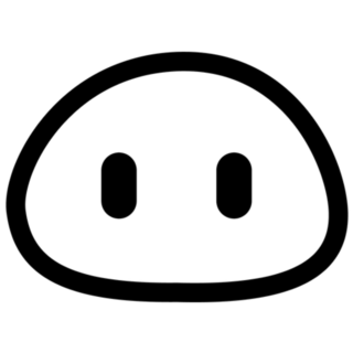 Pig Nose Icon Sticker